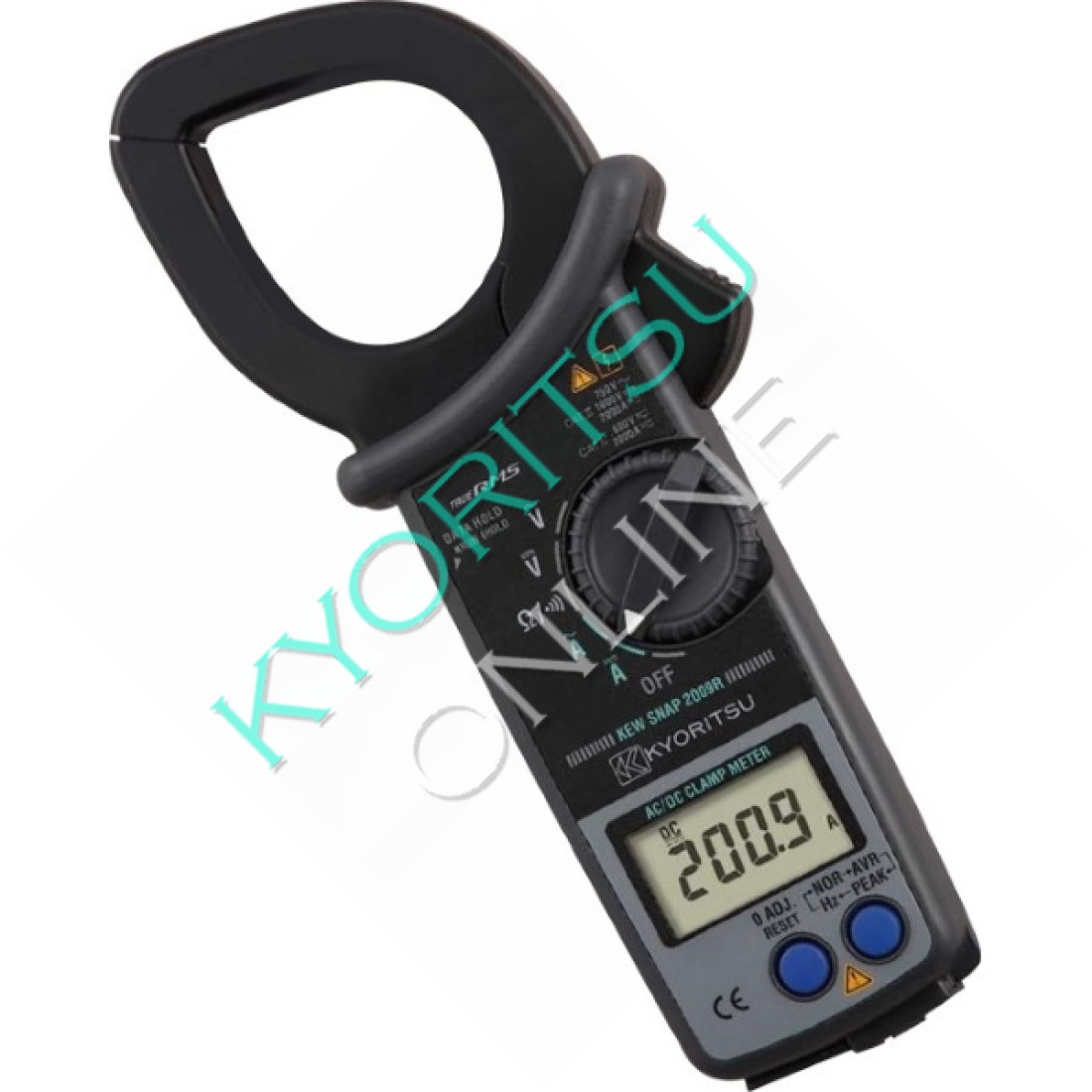 Kew 2009r kyoritsu digital ac dc clamp meters 2000a